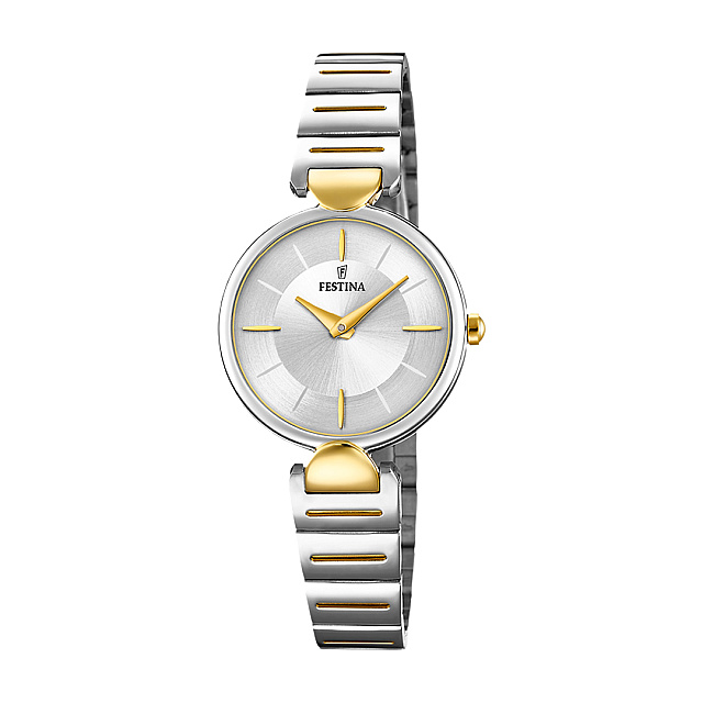Festina Women's Silver Petite Stainless Steel Watch ...